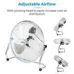 Tower 18" High-Speed Velocity Floor Fan